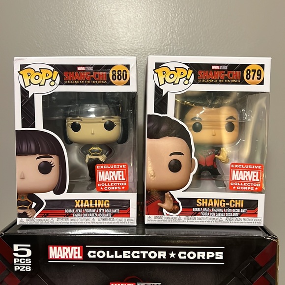 Shang-Chi Marvel Collector Corps Funko Pop Bundle - Picture 4 of 7